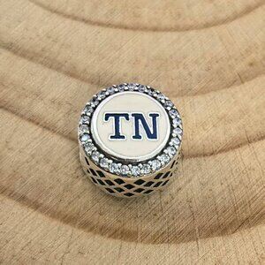 Pandora BORO TN Tennessee Exclusive Dangle Charm, S925 Silver Jewelry